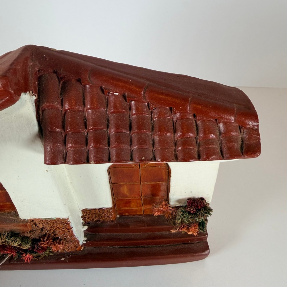 Handmade‎ Ceramic Mediterranean Style House Figurine Display Decor - Picture 10 of 11